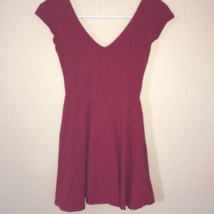 Hollister California red dress
